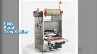 Машина для запечатывания лотков для фаст-фуда