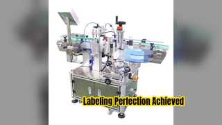 Автоматическая этикетировочная машина для бутылок с соусом чили