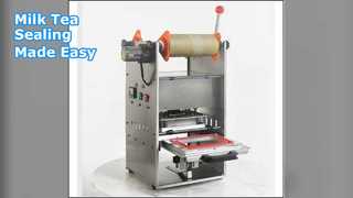 Машина для запечатывания чая с молоком, форма из нержавеющей стали