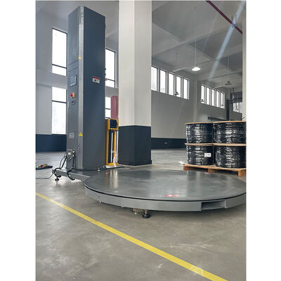 CHIC Custom Automatic Electric Weighing Wrapping Turntable Stretch Film Pallet Packing Machine Wth PLC Control
