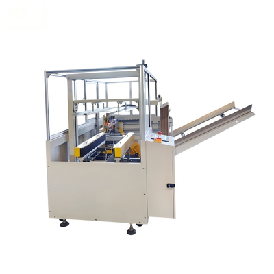 Automatic Carton Packaging Machine Vertical Unboxing Machine With Automatic Forming Bottom Straight Tape Sealing
