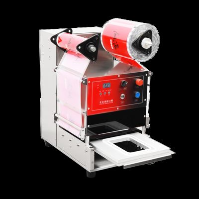 Фабрика прямая продажа Нержавеющая сталь Автоматическая пищевая тарелка уплотнитель машины DF250TA с электронным контроллером температуры и настраиваемым измерением формы