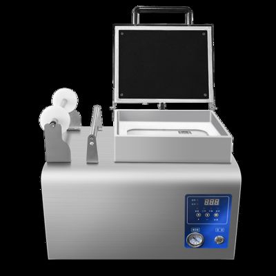 Вакуумная пломбирующая машина для пластиковых подносов CH-DQ230VST с пищевой нержавеющей сталью и анодированной алюминиевой формой 6061 для упаковки быстрого питания