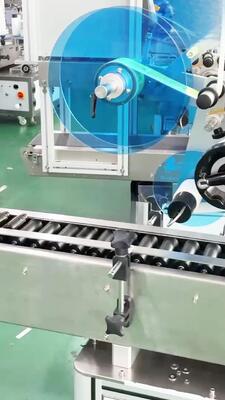 Manufacturer Supplies Full Automatic Horizontal Round Bottle Labeling Machine CH-305 for Plastic and Glasses Bottles