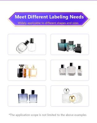 Full Automatic Round Bottle, square Bottle, Flat Bottle, Various Bottle Types,  Glass Bottles Applicable Labeling Machine CH-302D1