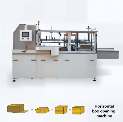 Automatic Small E-commerce High-speed Carton Unboxing Machine Box Forming Cartoning Erector