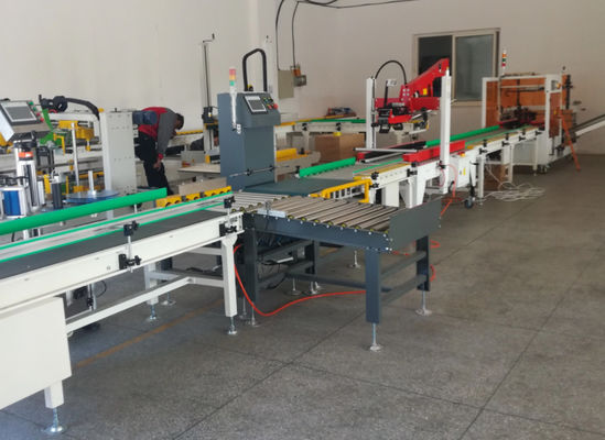 Fully Automatic FXJ-AT5050 Corrugated Box Packing Machine Carton 120KG